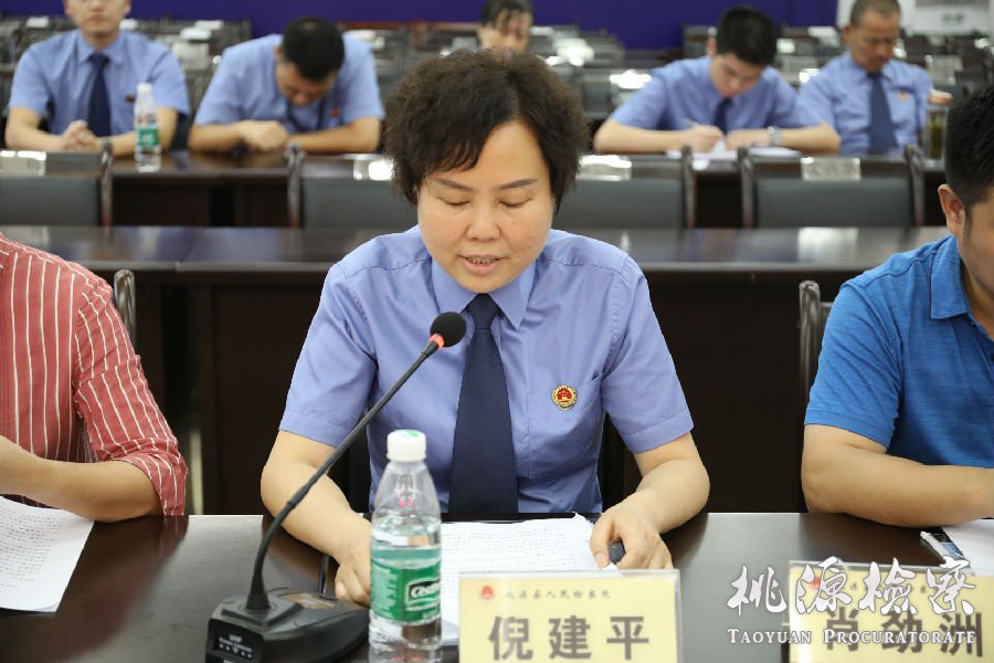 桃源县检察院开展“检察护航民企发展”检察开放日活动